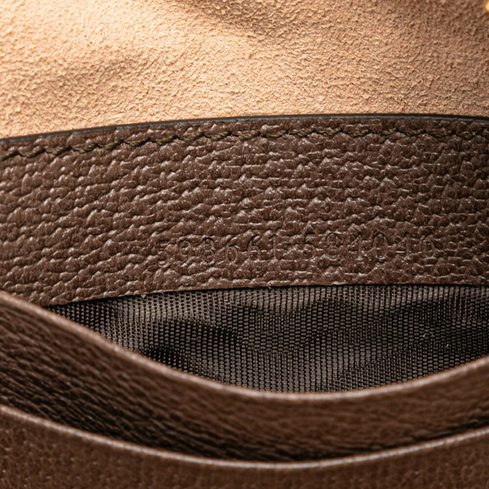 GUCCI Brown Leather Backpack - Picture 8 of 10